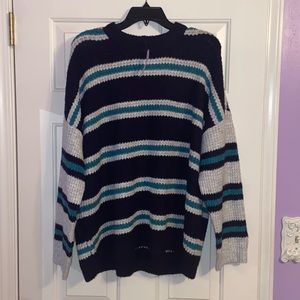Size MEDIUM American Eagle striped sweater